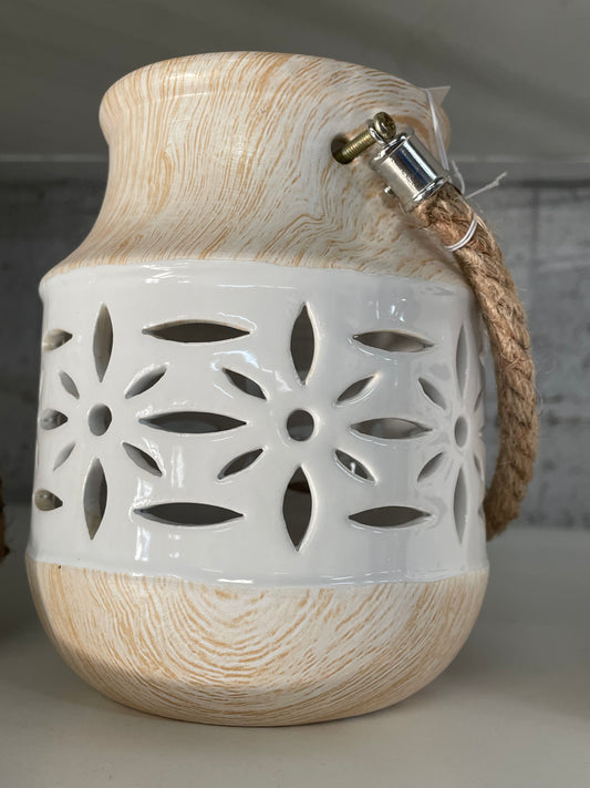 Candle holder vase