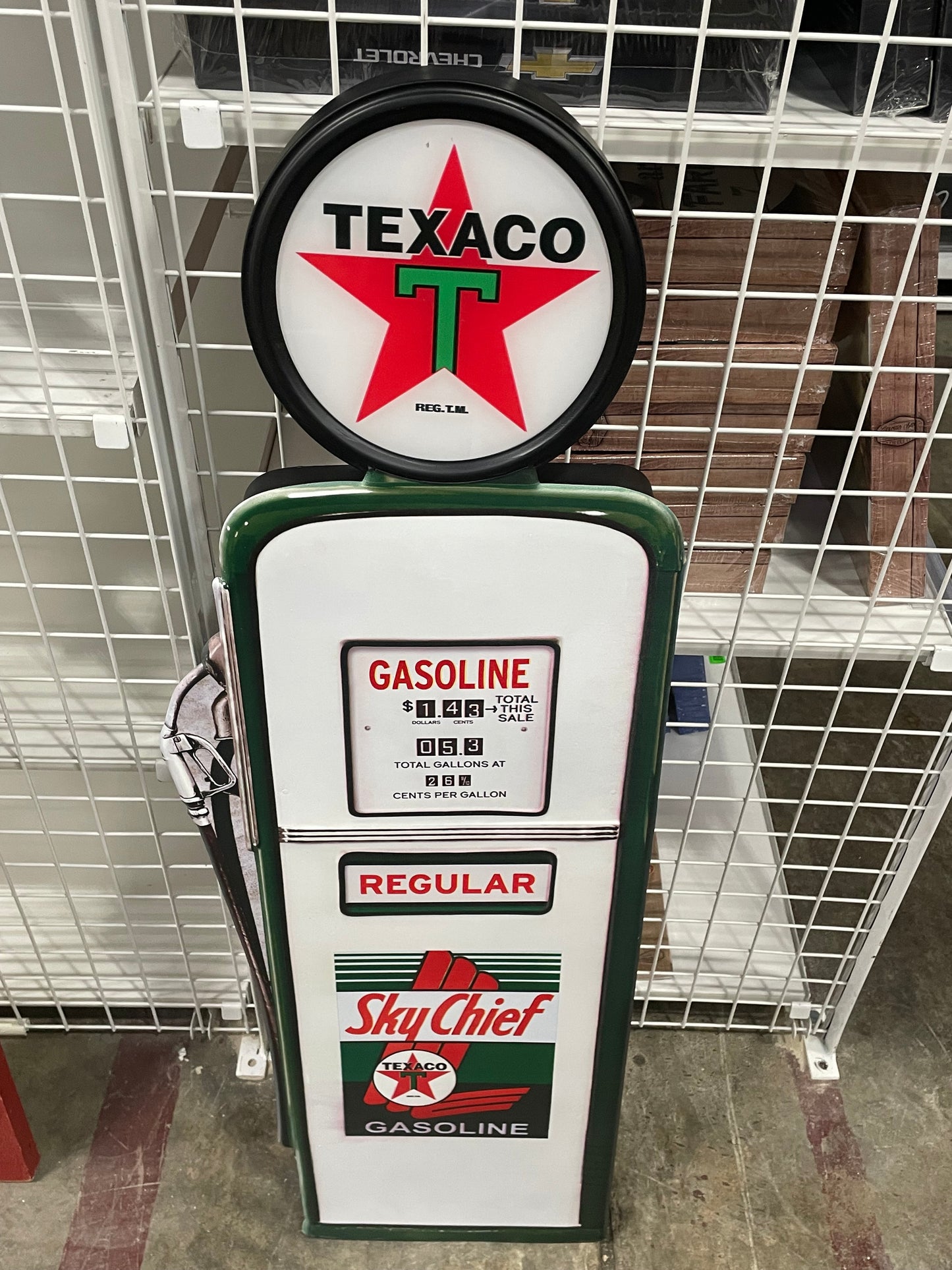 Gasoline Sign