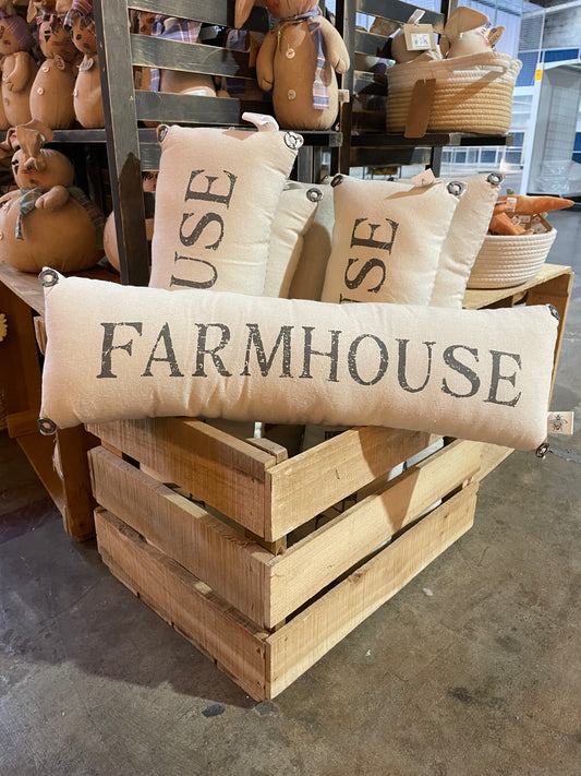 Farmhouse pillow