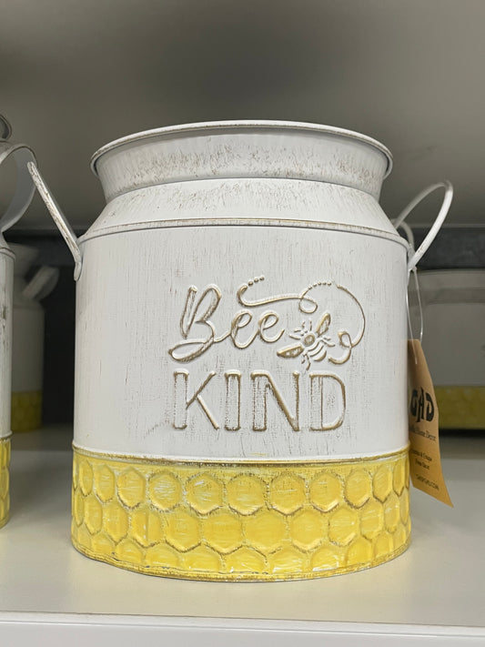 Metal Bee Canisters