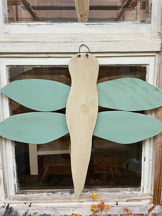 Wooden dragonfly - various colors