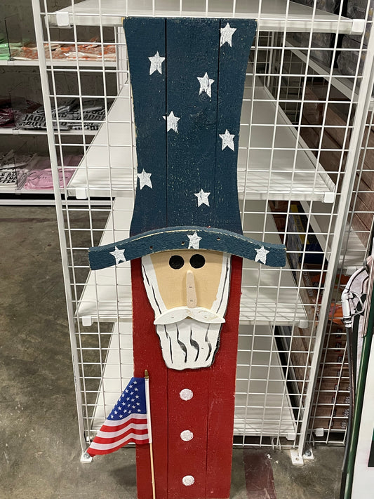 Uncle Sam Wood Sign