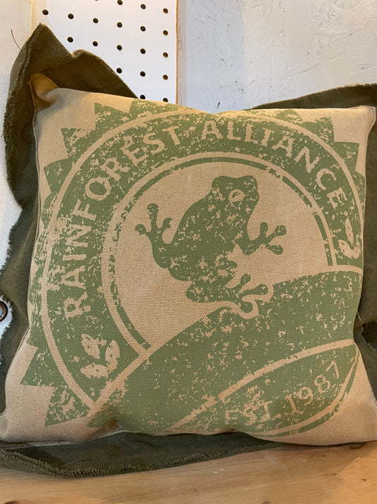 Rainforest Alliance Pillow